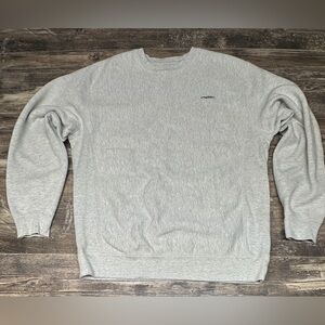 Vintage Lanzera Soccer Crewneck Gray Made in USA EST 1992 Sweatshirt GUC